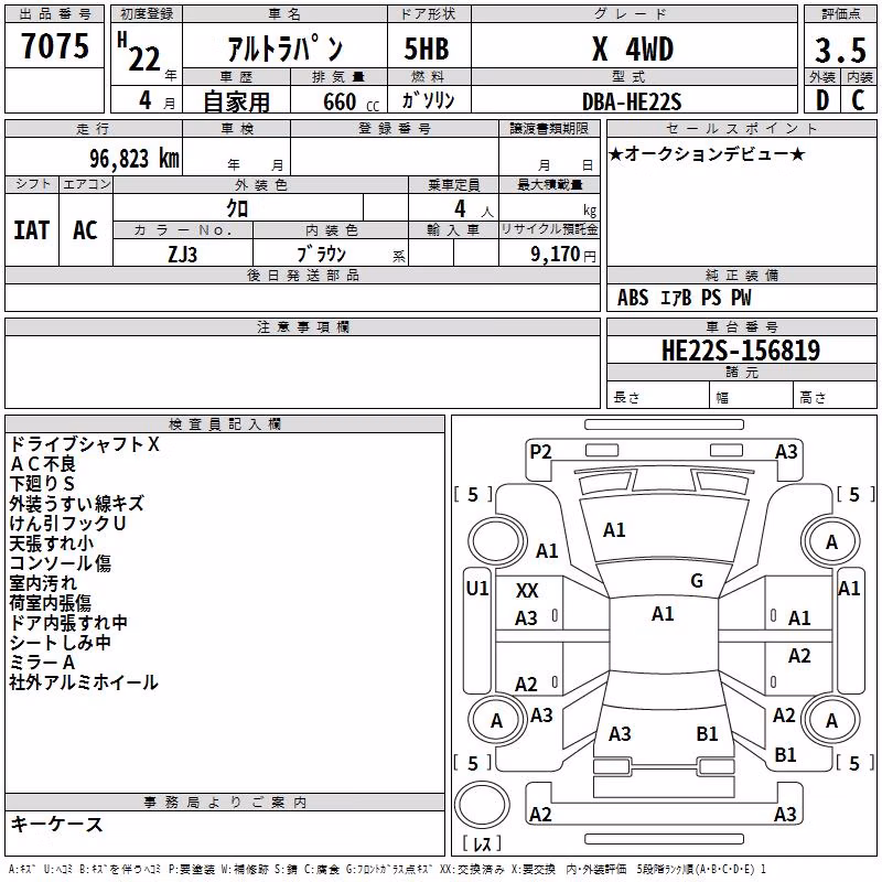SUZUKI ALTO LAPIN