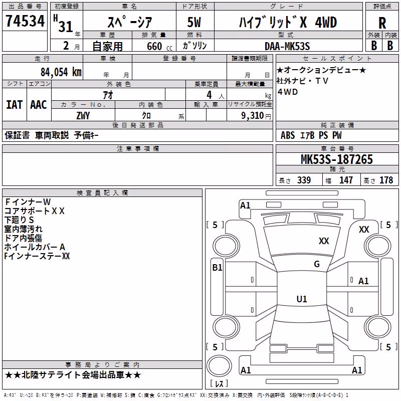 SUZUKI SPACIA