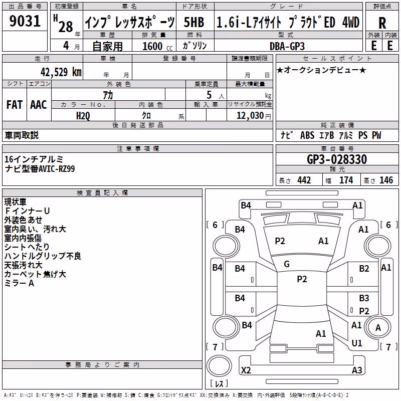 SUBARU IMPREZA