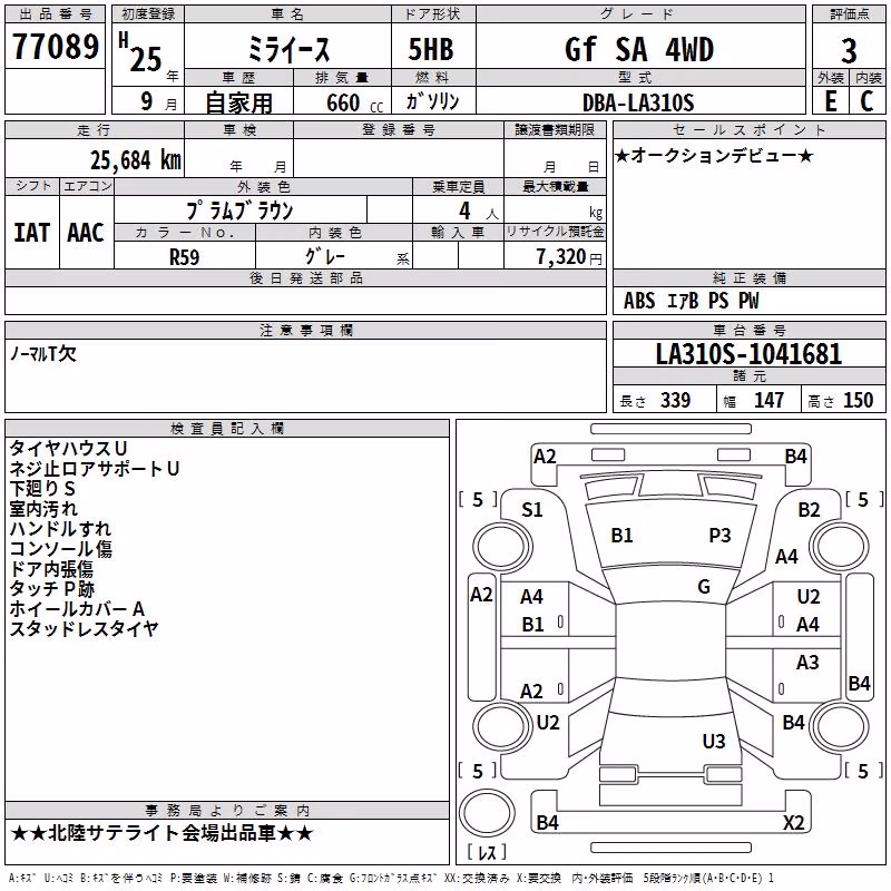 DAIHATSU MIRA E:S