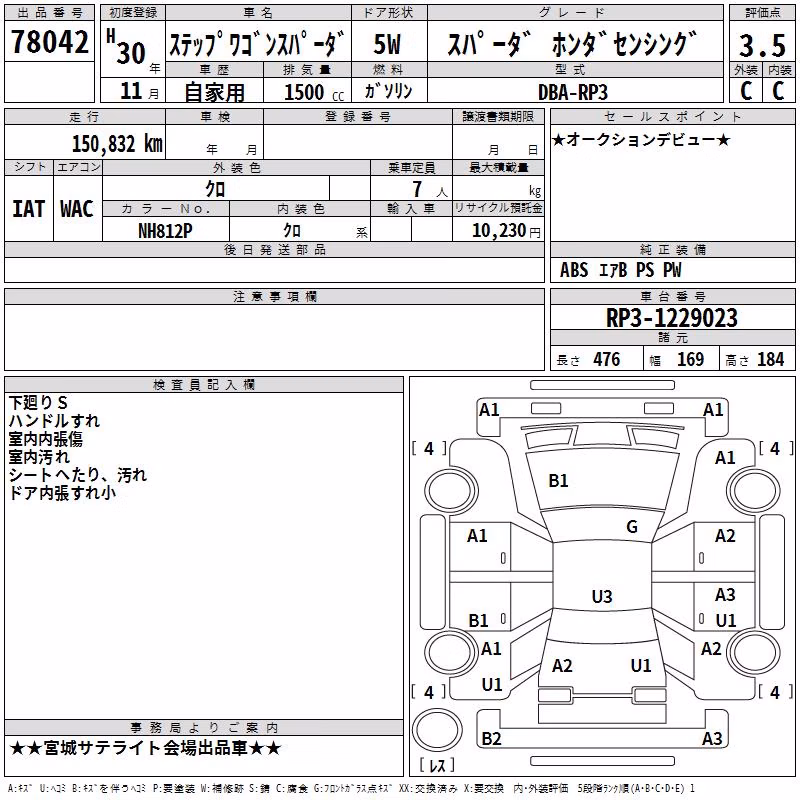 HONDA STEPWGN