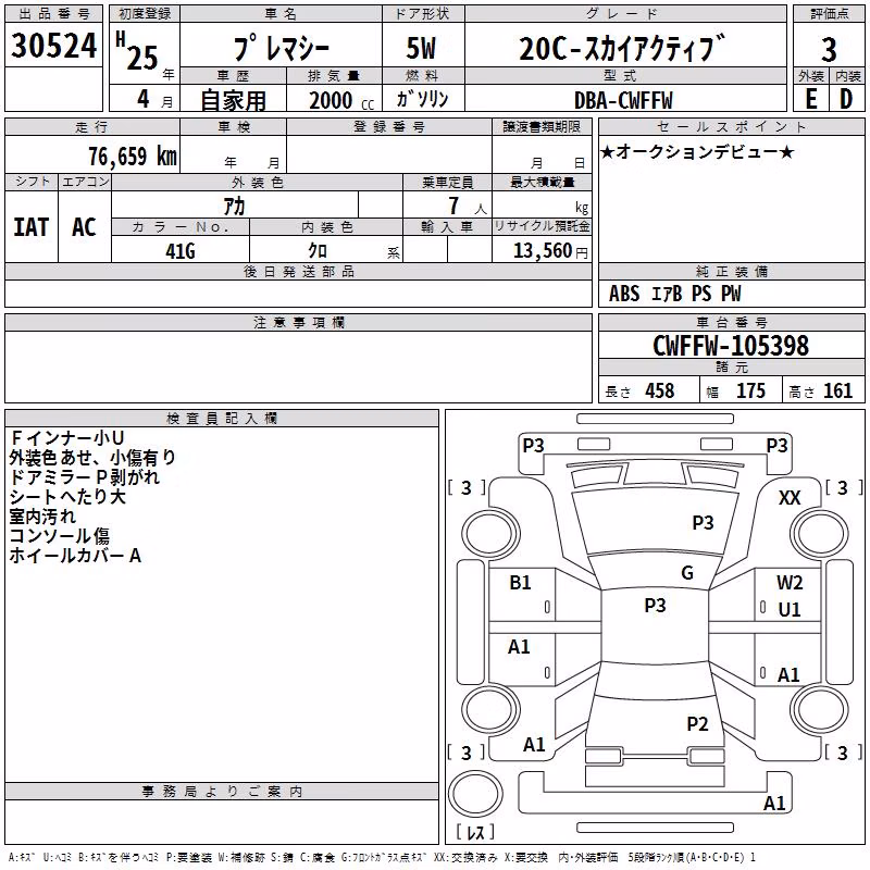 MAZDA PREMACY