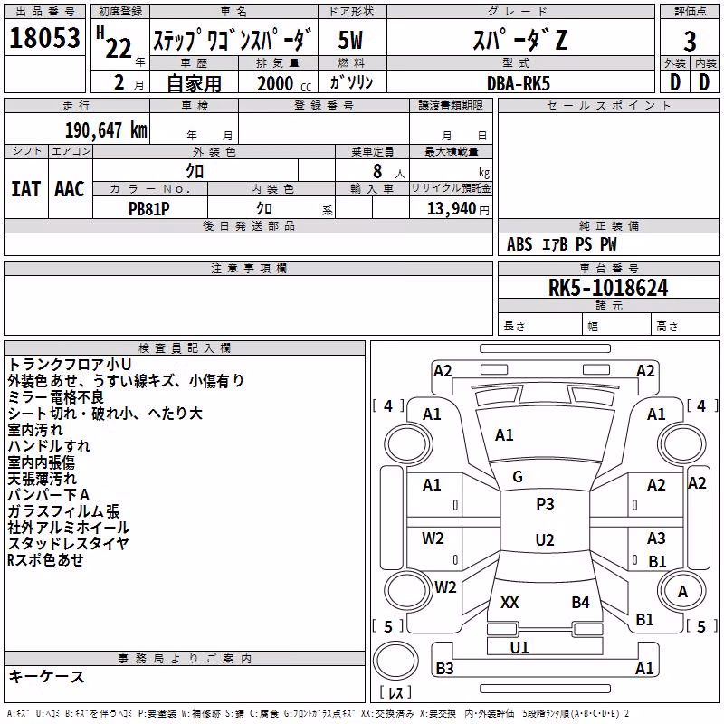 HONDA STEPWGN