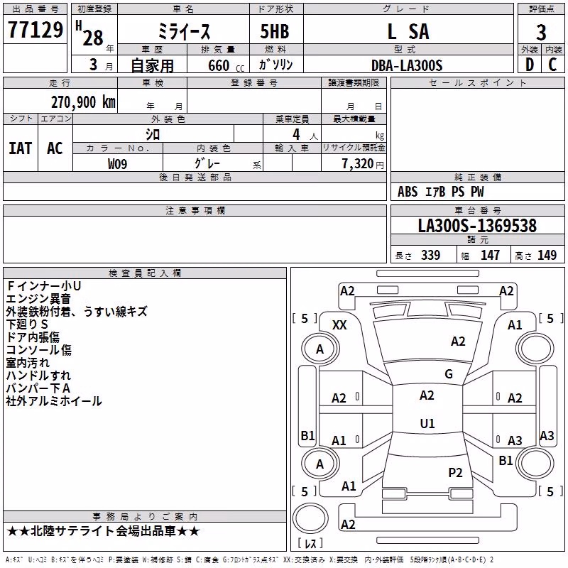 DAIHATSU MIRA E:S