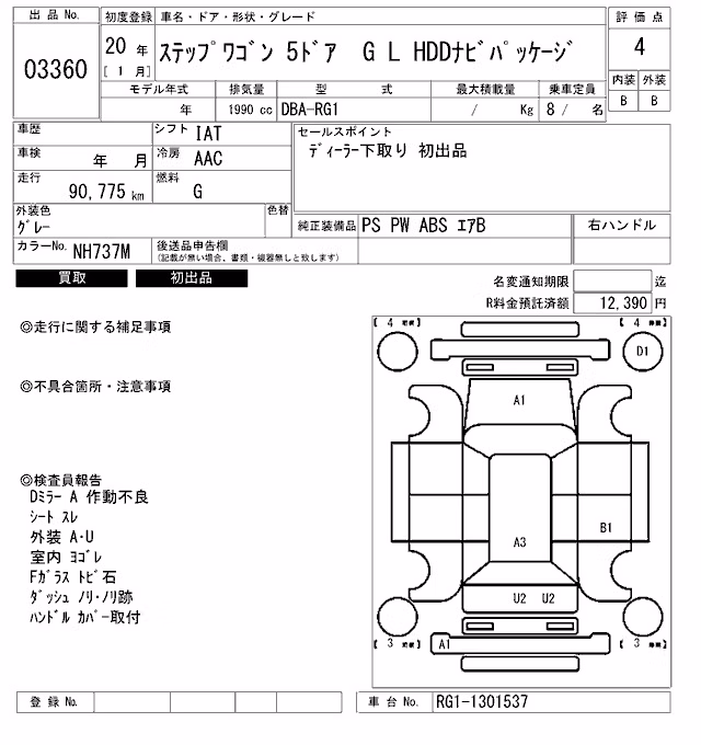 HONDA STEPWGN