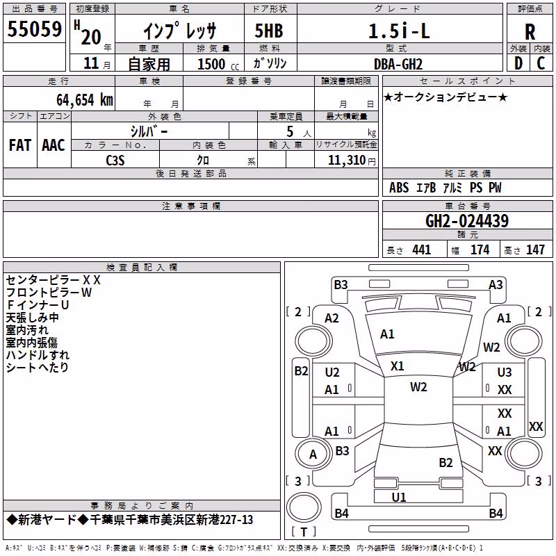 SUBARU IMPREZA