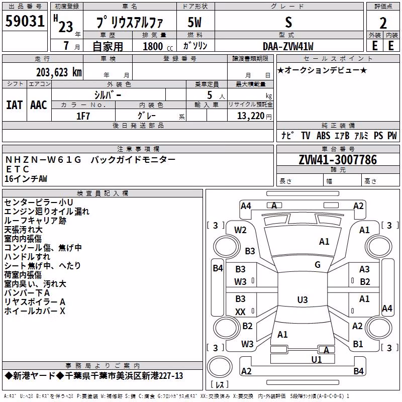 TOYOTA PRIUS ALPHA