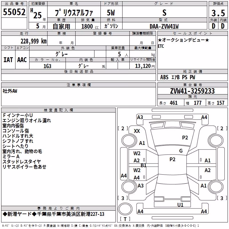 TOYOTA PRIUS ALPHA