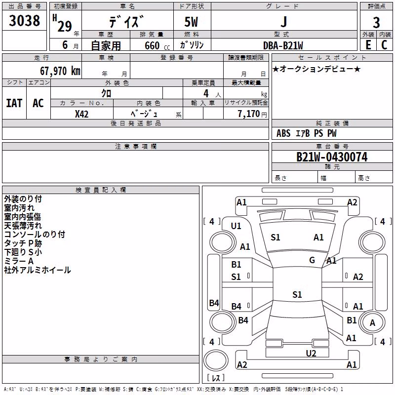 NISSAN DAYZ