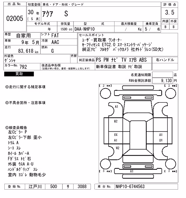 TOYOTA AQUA