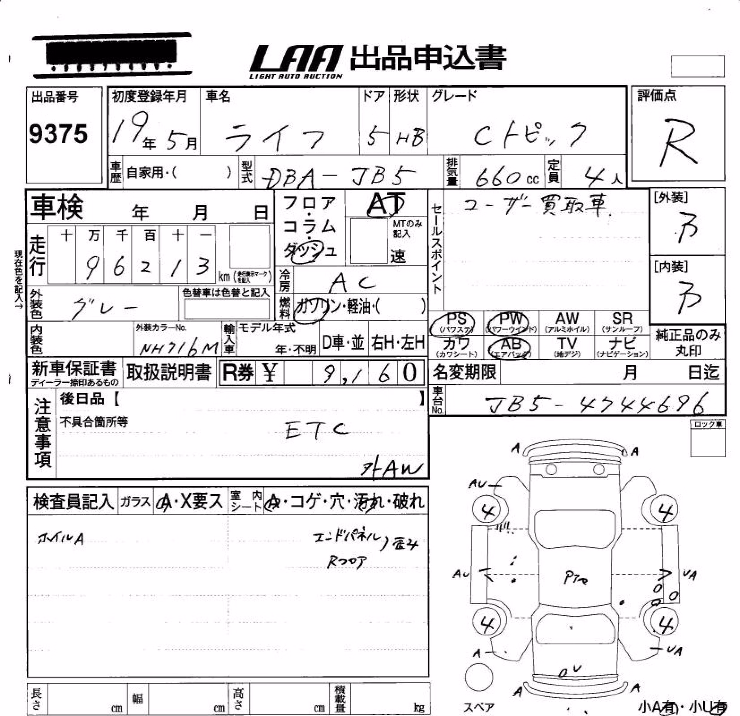 HONDA LIFE