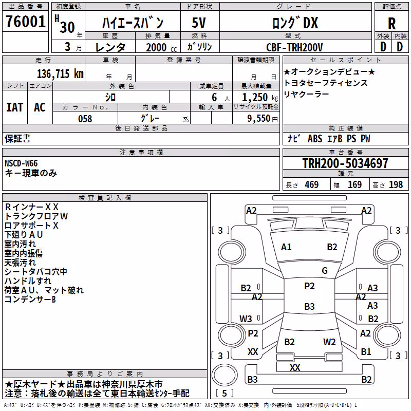 TOYOTA REGIUS ACE