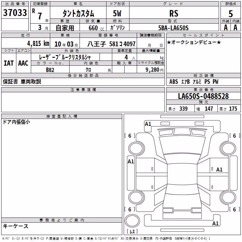 DAIHATSU TANTO