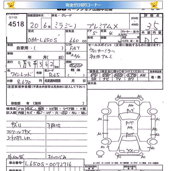 DAIHATSU MIRA GINO