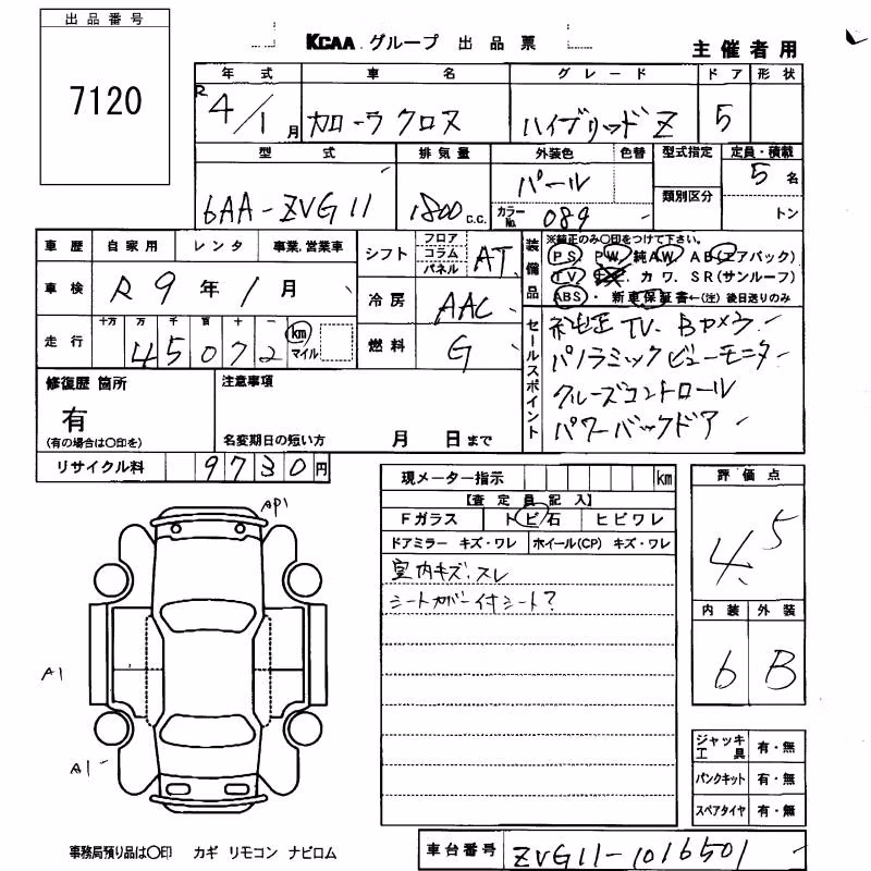 TOYOTA COROLLA CROSS