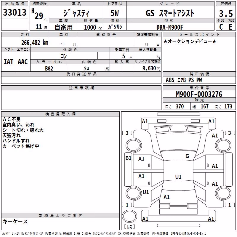 SUBARU JUSTY