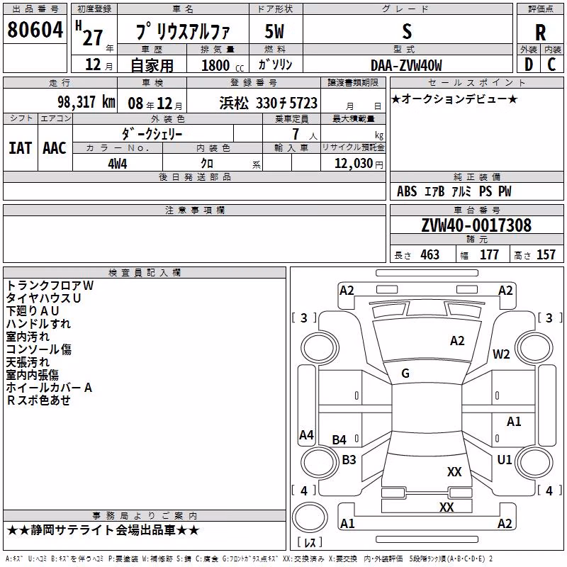 TOYOTA PRIUS ALPHA