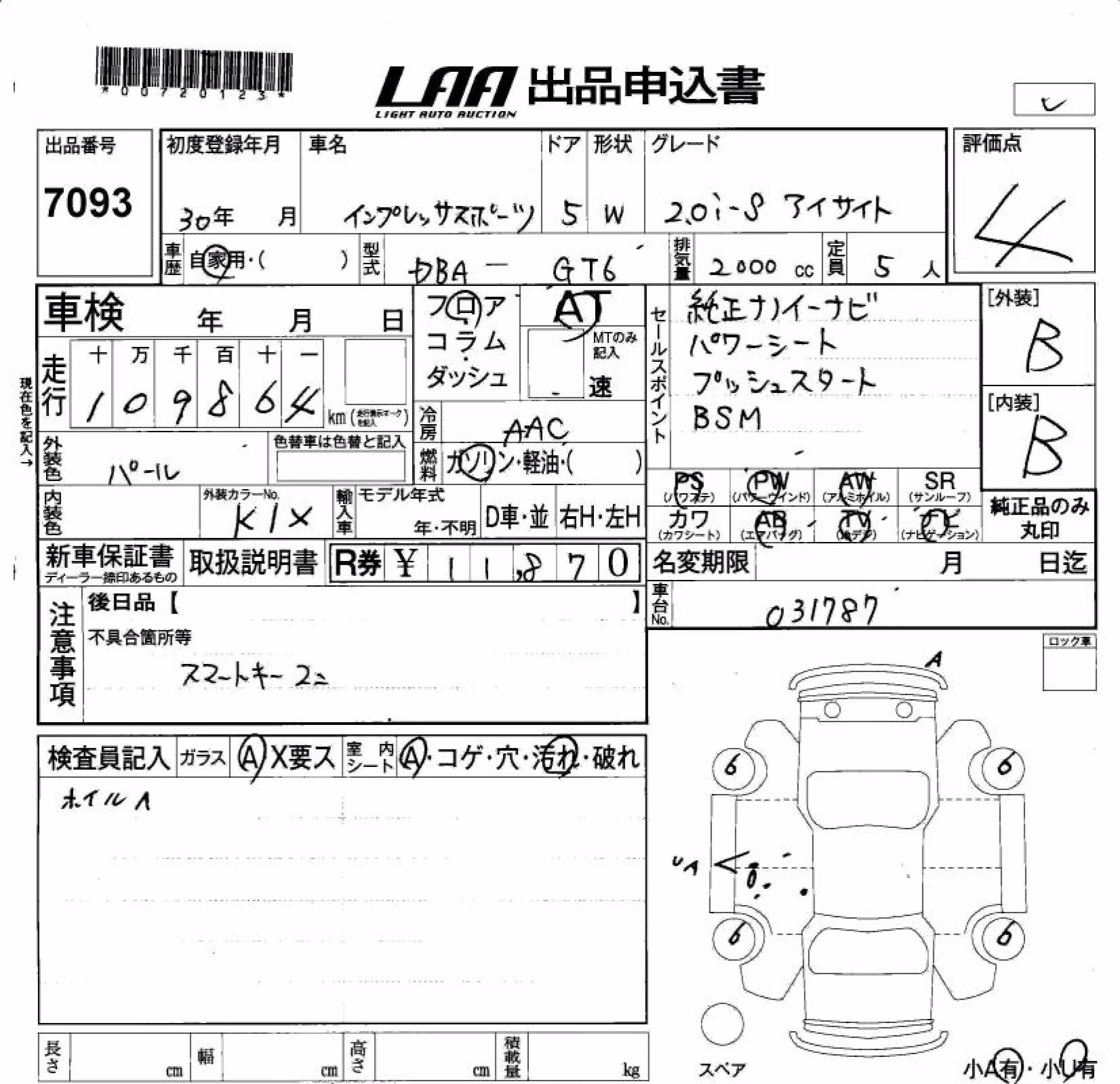 SUBARU IMPREZA