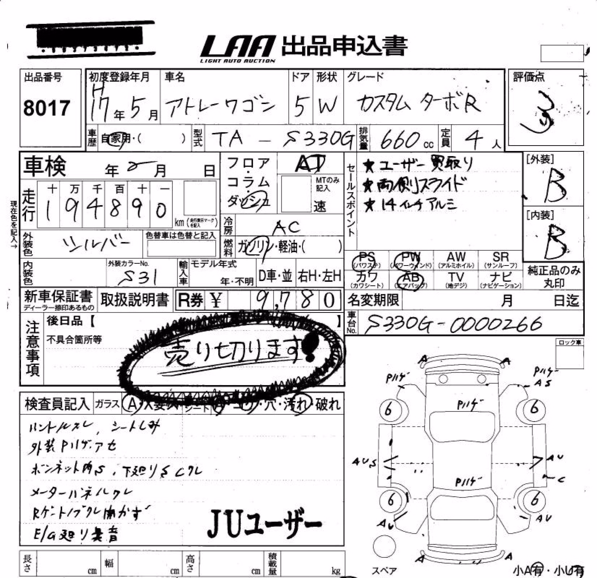 DAIHATSU ATRAI