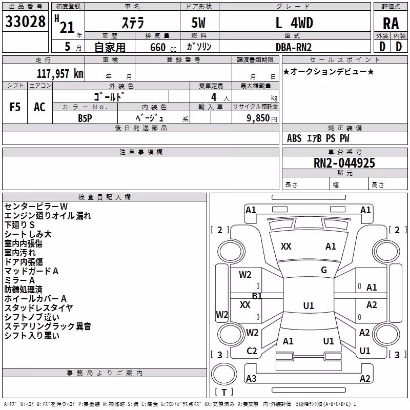 SUBARU STELLA