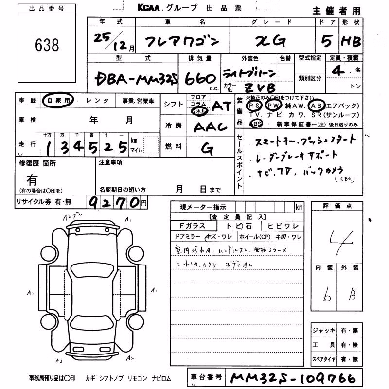 MAZDA FLAIR WAGON