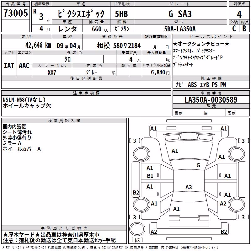 TOYOTA PIXIS EPOCH
