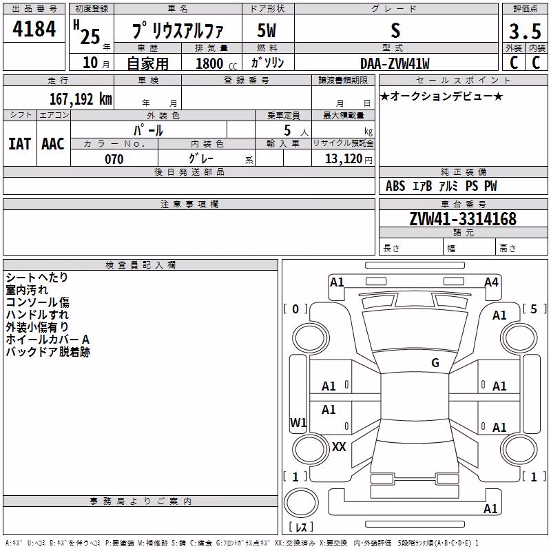TOYOTA PRIUS ALPHA