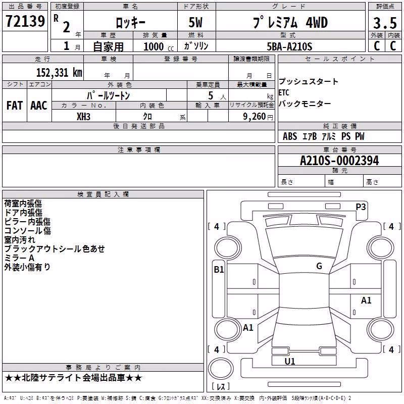 DAIHATSU ROCKY