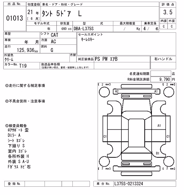 DAIHATSU TANTO