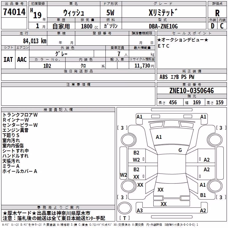 TOYOTA WISH