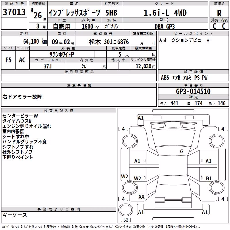 SUBARU IMPREZA