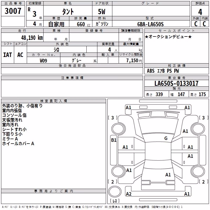 DAIHATSU TANTO