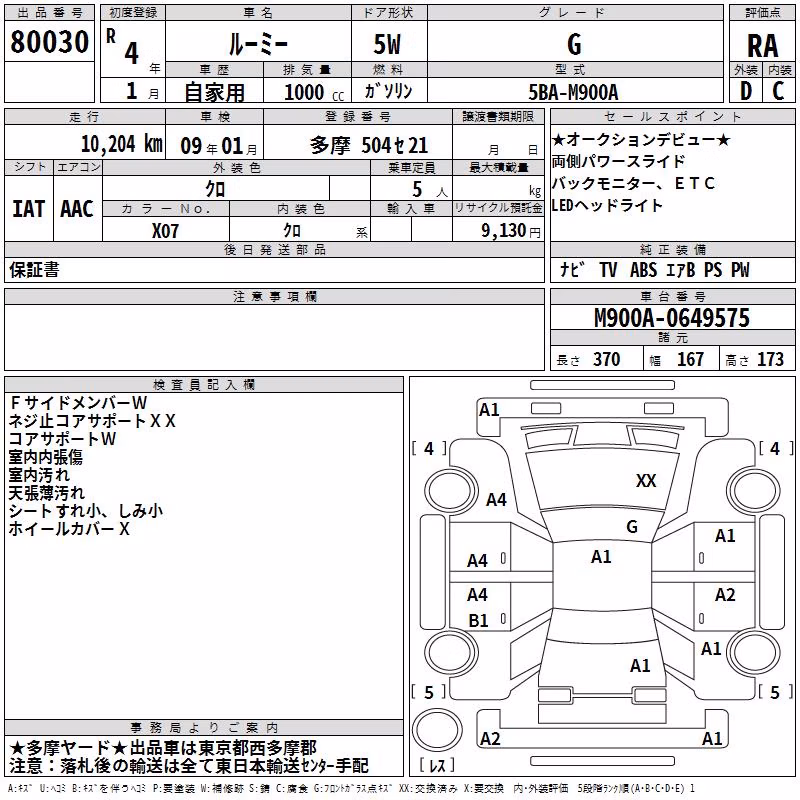 TOYOTA ROOMY
