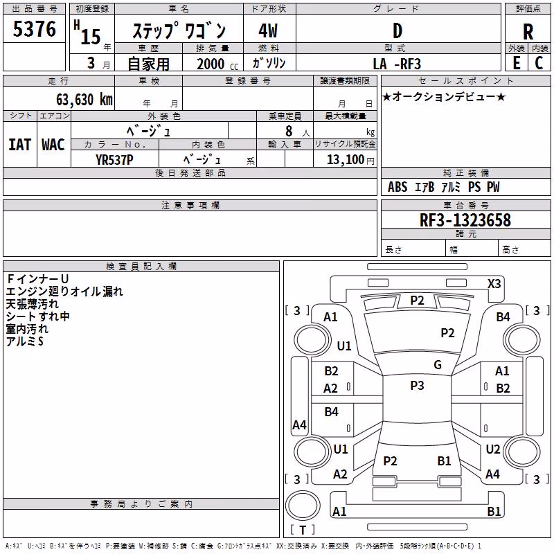HONDA STEPWGN