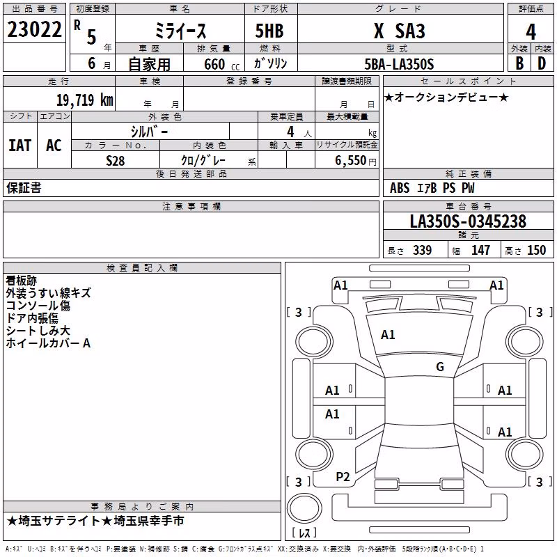 DAIHATSU MIRA E:S