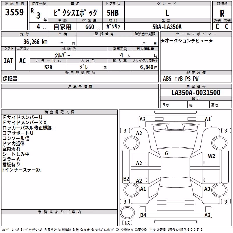 TOYOTA PIXIS EPOCH