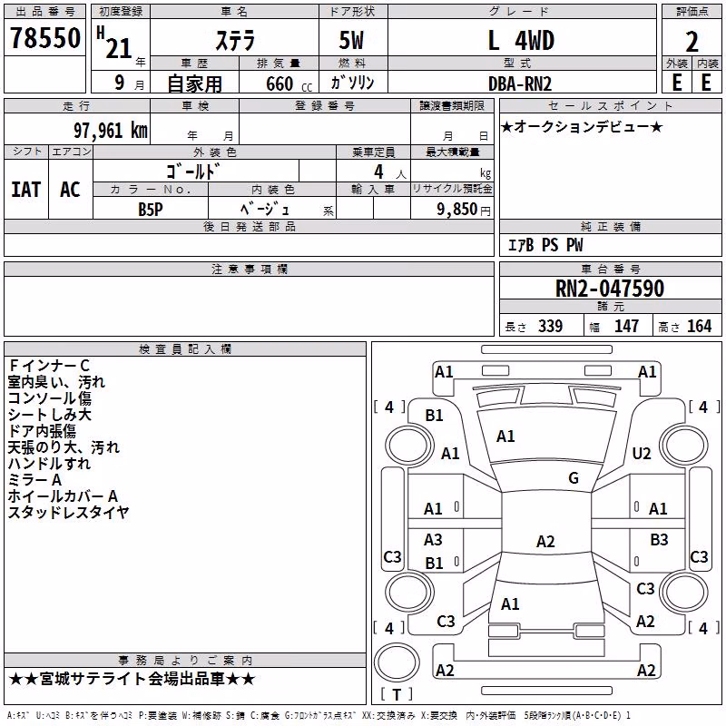 SUBARU STELLA