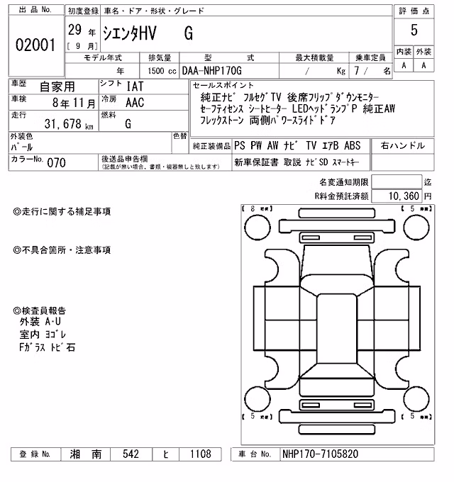 TOYOTA SIENTA
