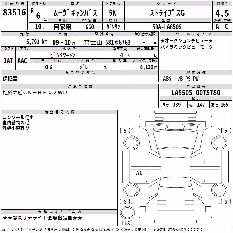 DAIHATSU MOVE CANBUS