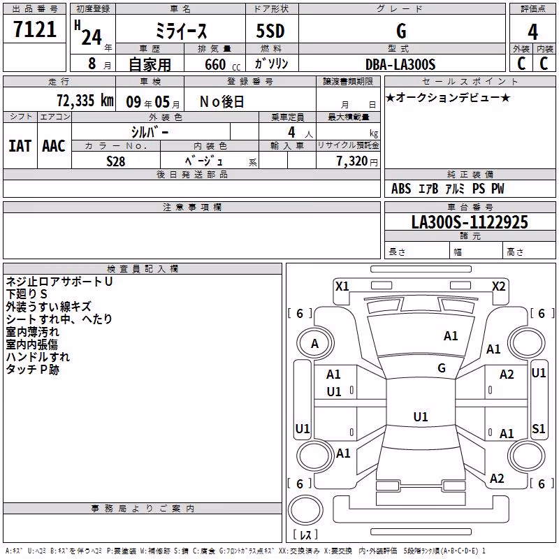 DAIHATSU MIRA E:S