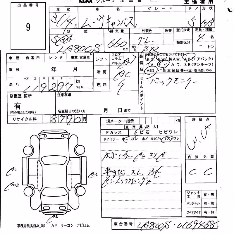 DAIHATSU MOVE CANBUS