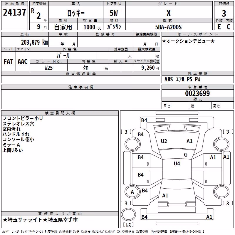 DAIHATSU ROCKY