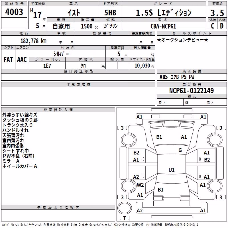 TOYOTA IST