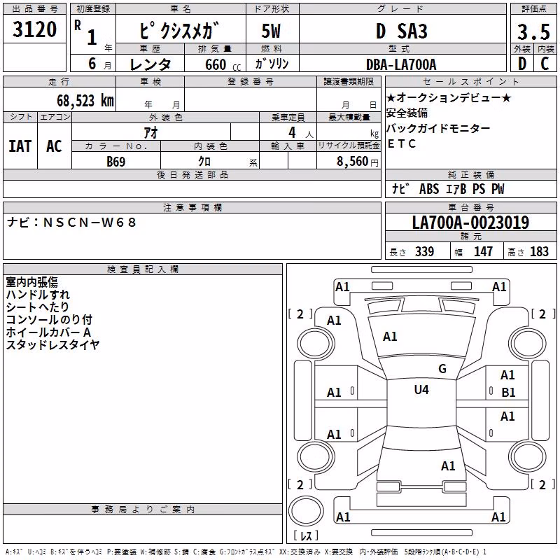TOYOTA PIXIS MEGA
