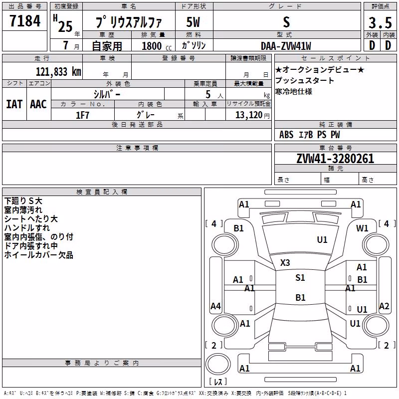 TOYOTA PRIUS ALPHA