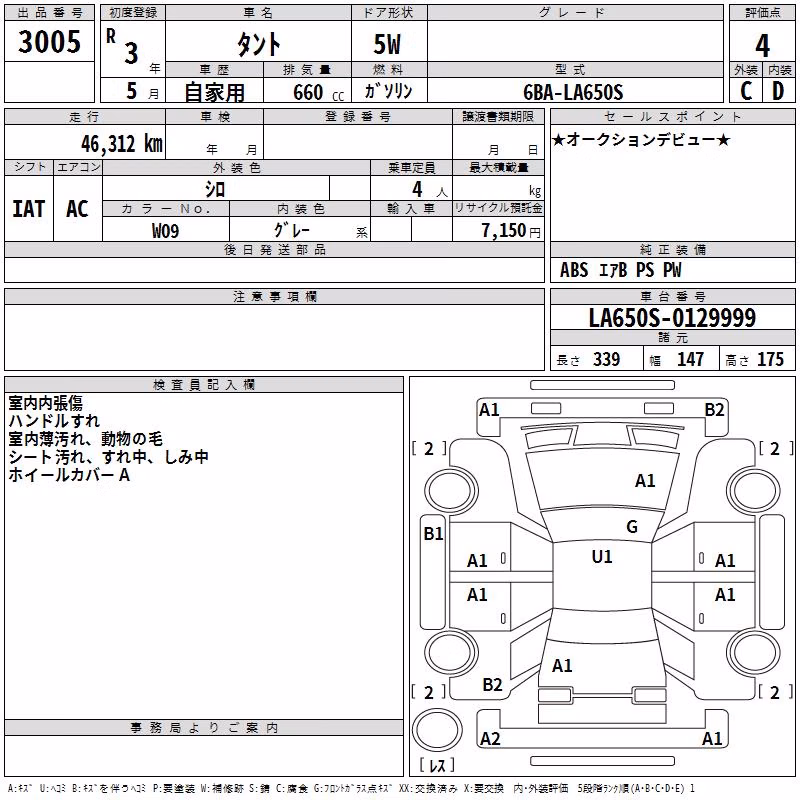 DAIHATSU TANTO