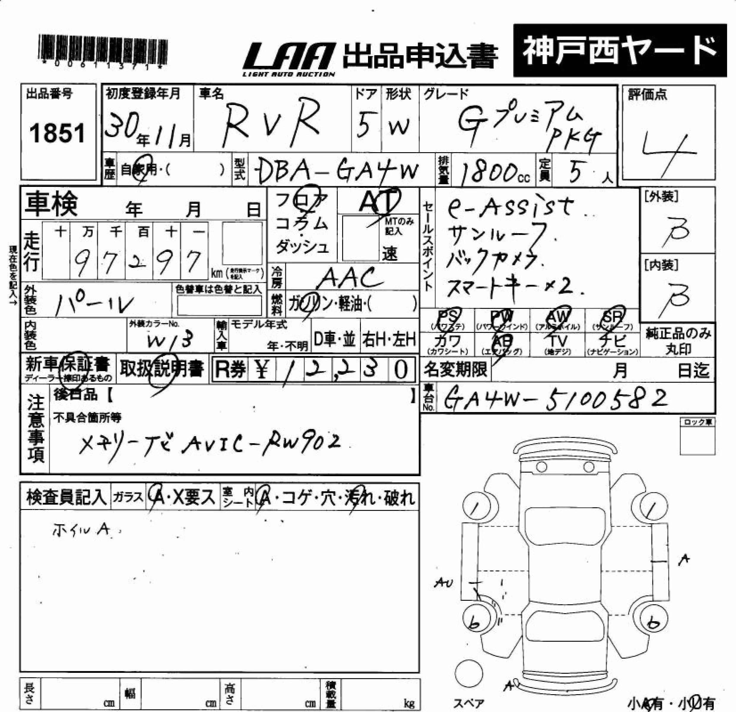 MITSUBISHI RVR