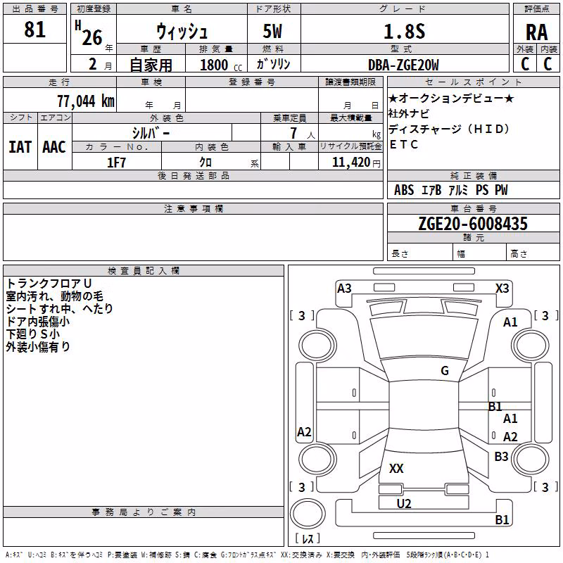 TOYOTA WISH
