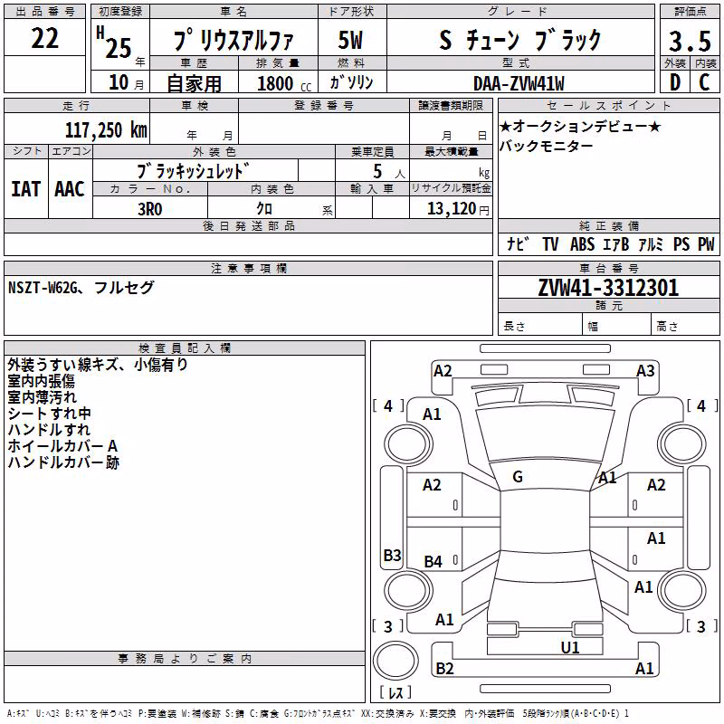 TOYOTA PRIUS ALPHA