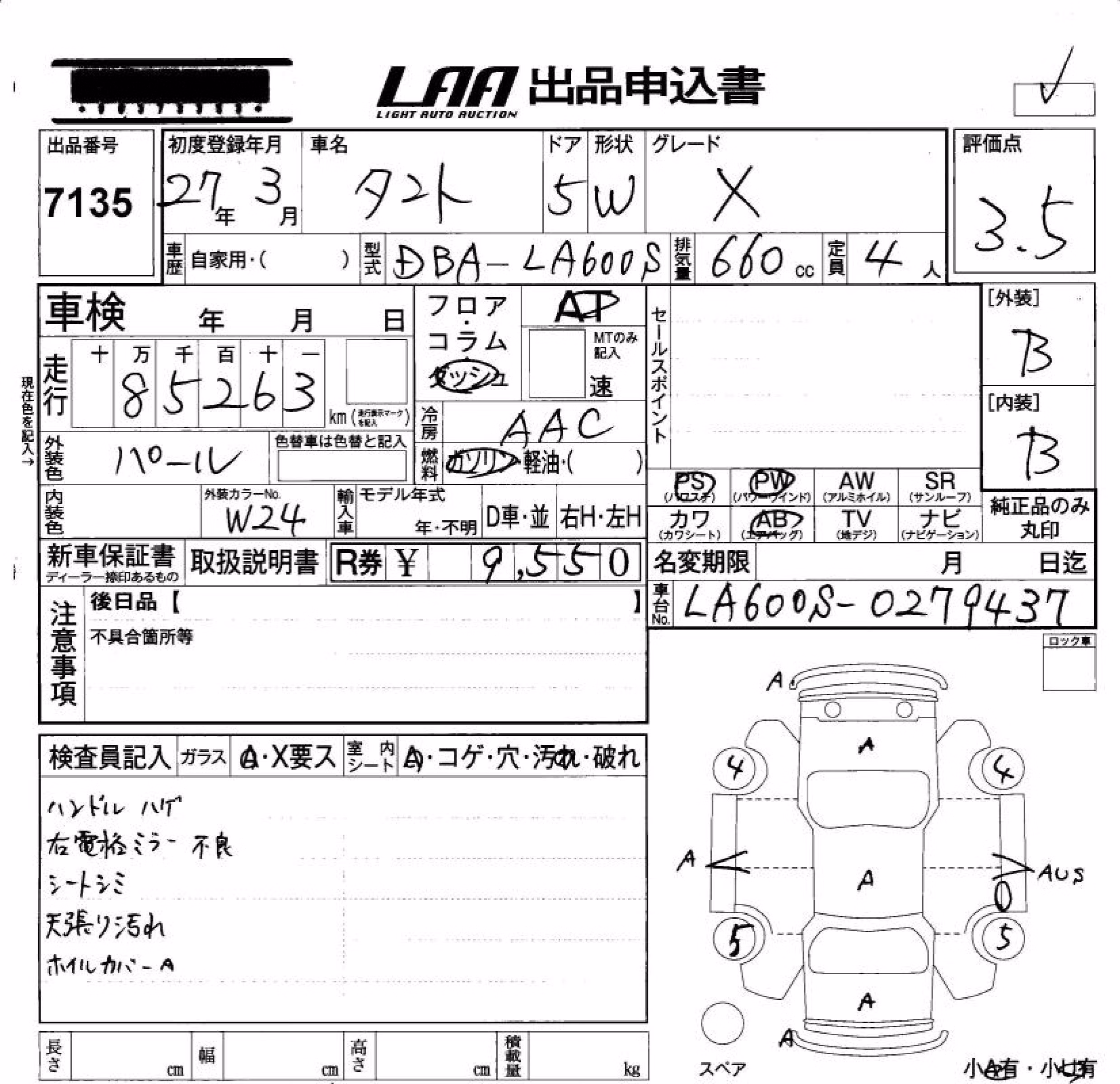 DAIHATSU TANTO